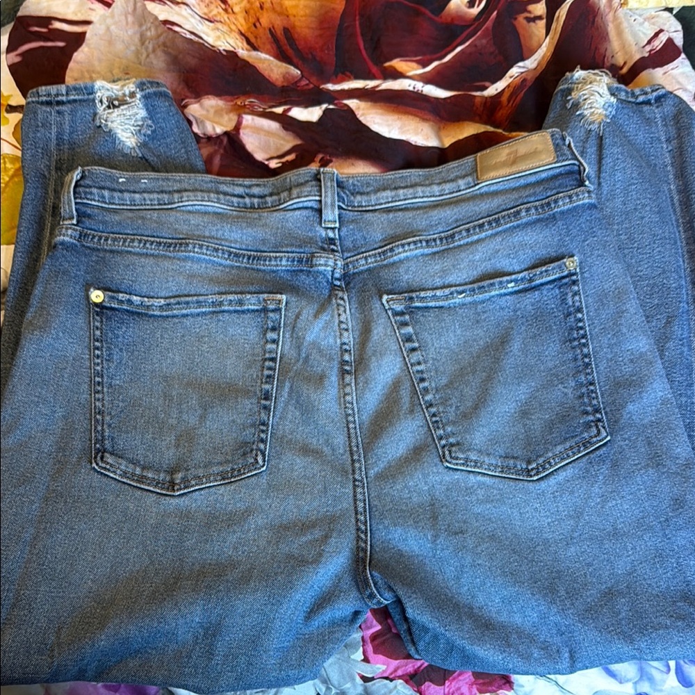 7 FAM High waist Josefina Classic Blue Women's Jeans/capri